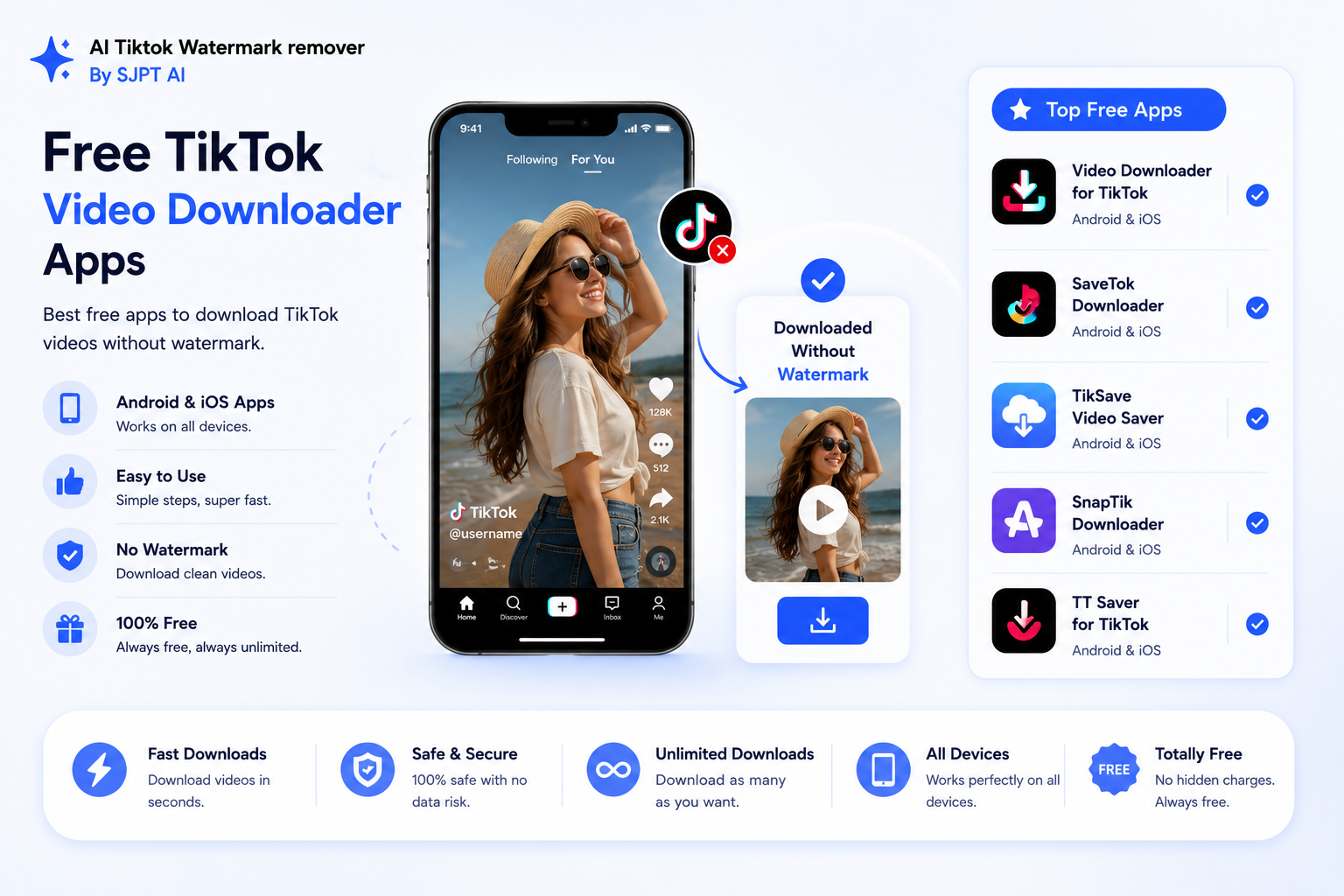 Free TikTok Video Downloader Apps vs. a No-Install Web Tool