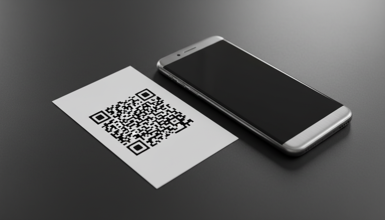 QR Code Generator — a scannable QR code generated from a link