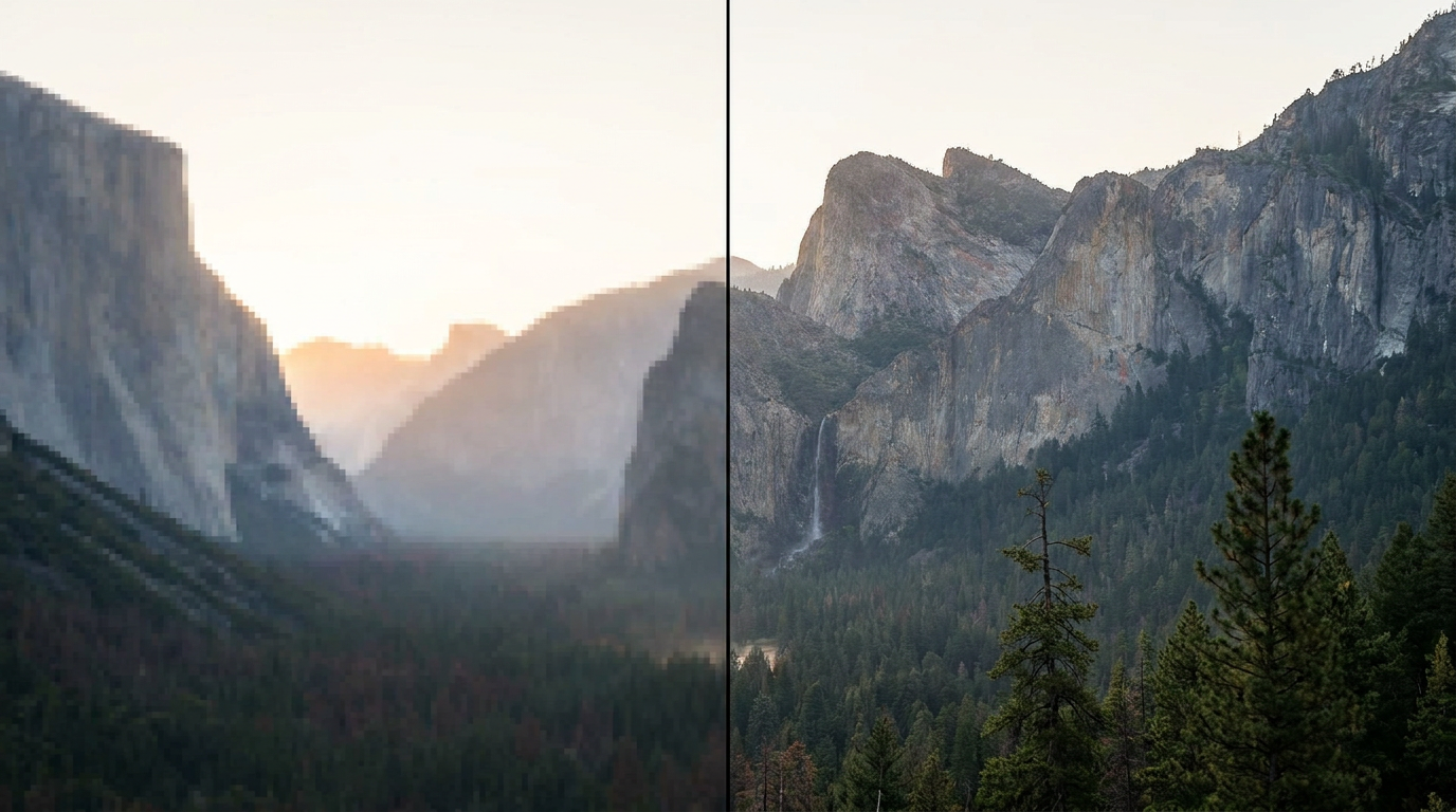 AI Upscaling vs Traditional Upscaling: What's Actually Different?