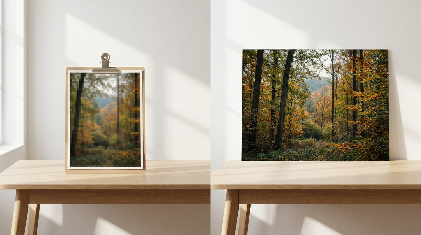 How to Upscale a Photo for Printing — Free AI Guide