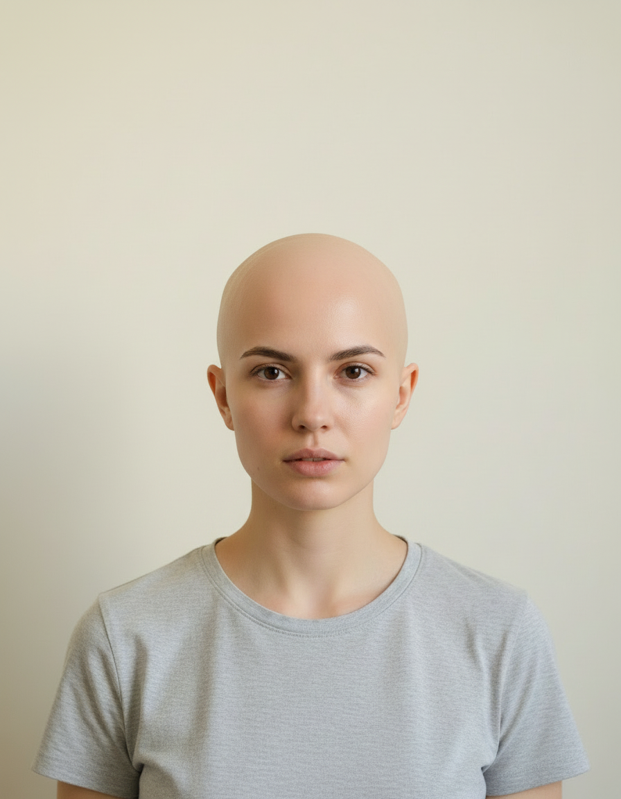 Bald Filter before and after example