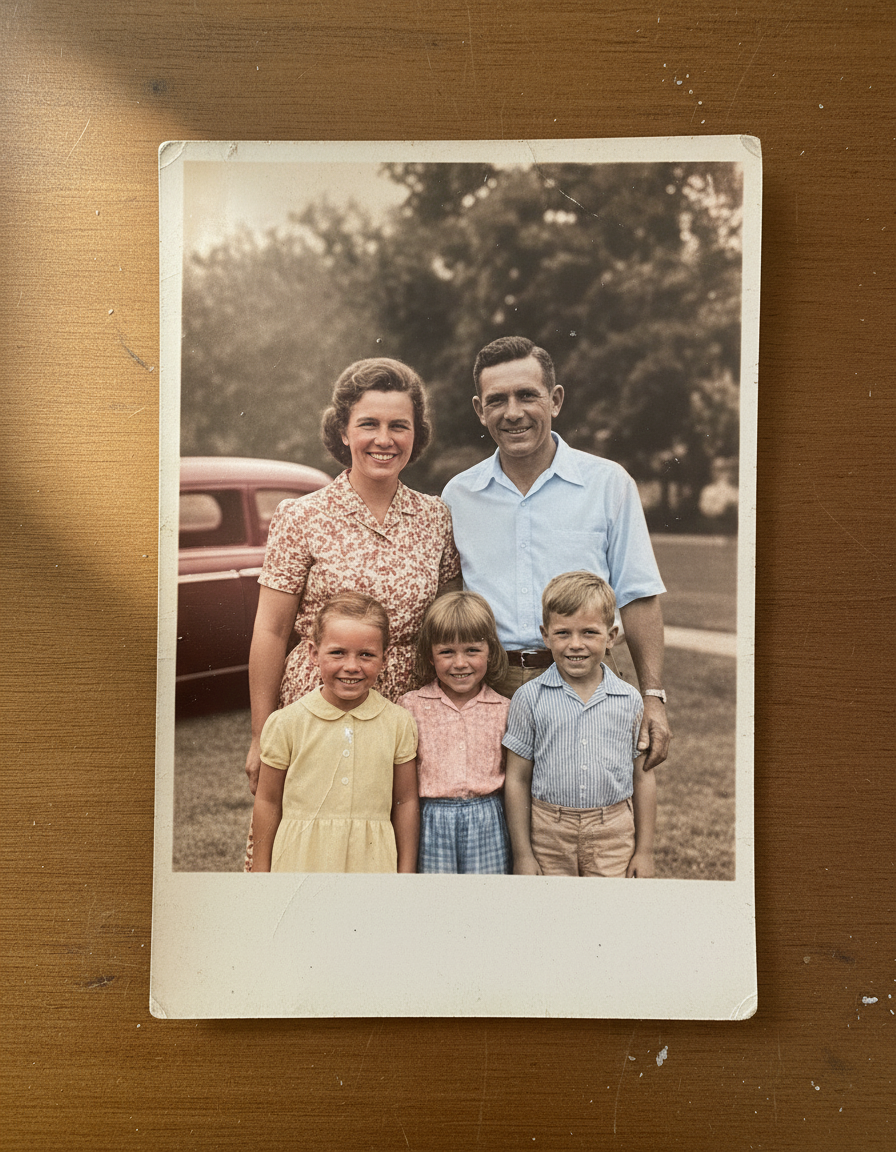 Photo Colorizer before and after example