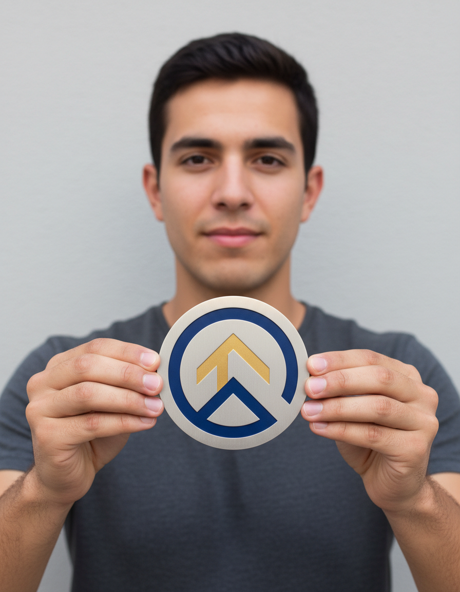AI Logo Maker before and after example