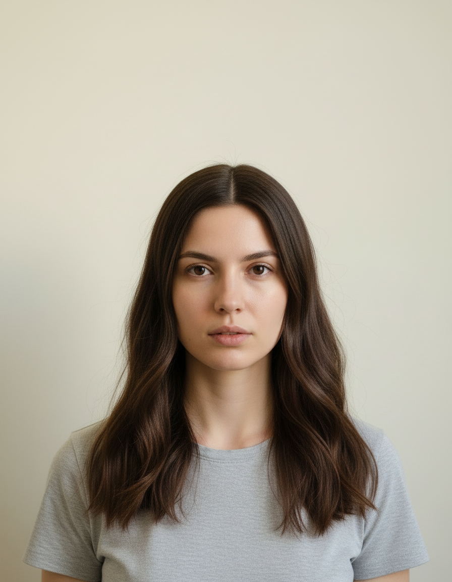 Long Hair Filter before and after example