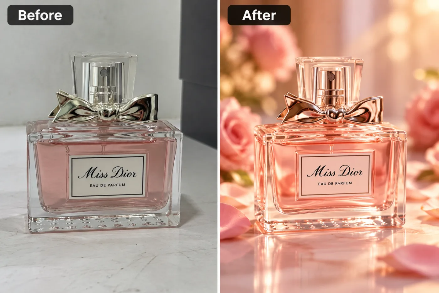 Ad Creative Generator — before and after