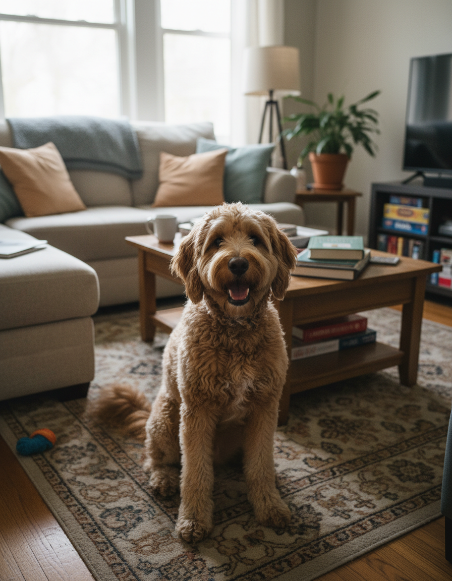 The photo uploaded to AI Pet Portrait Maker